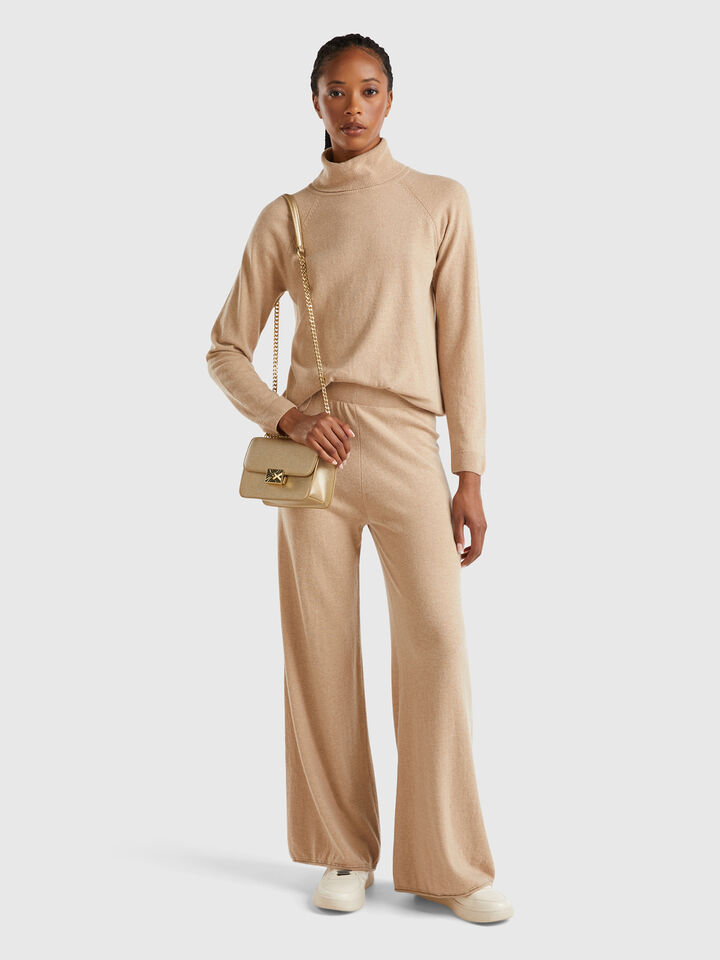 TURTLE NECK SWEATER Women image number 3